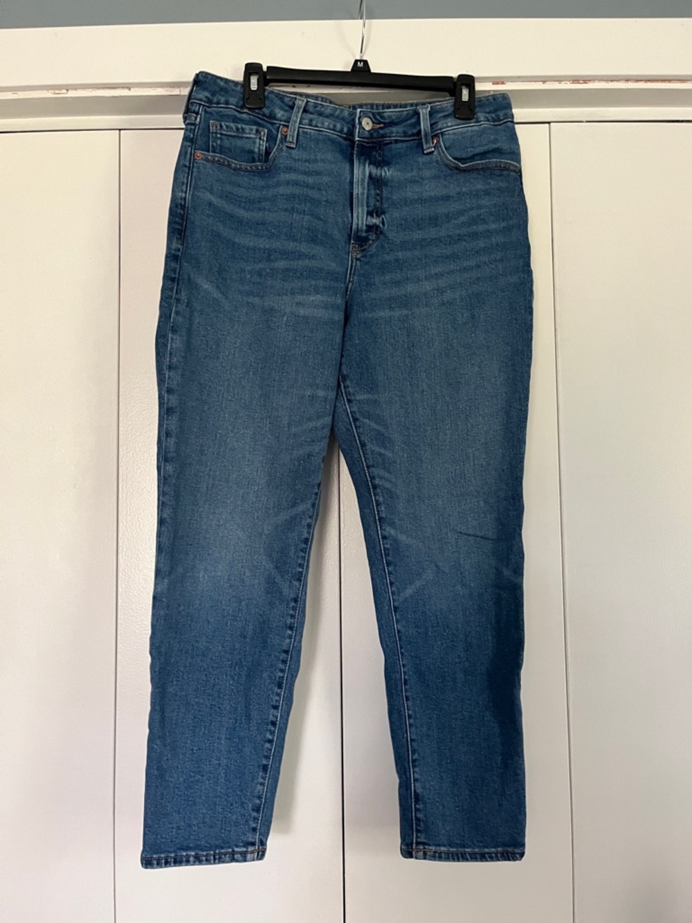 Classic Midwash Blue Denim Jeans
